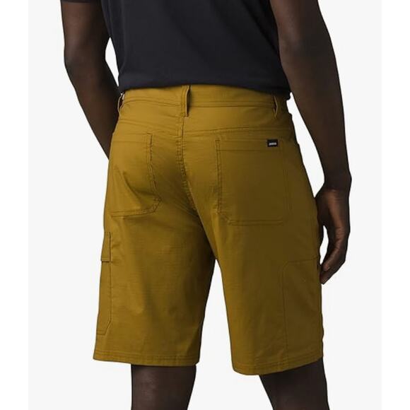 Men's Prana Double Peak Shorts Antique Bronze 30 X 10 NWT - Picture 3 of 5